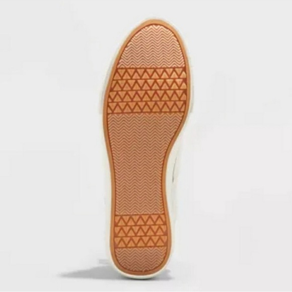 Women Molly Vulcanized White Lace-Up Sneakers Shoes Universal Thread Size 9 NWT - Picture 4 of 5